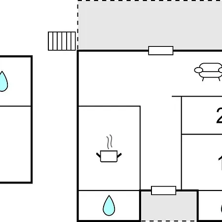 別荘 Three-bedroom Holiday In Satre *